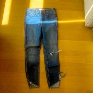 Madewell 10” High-rise skinny